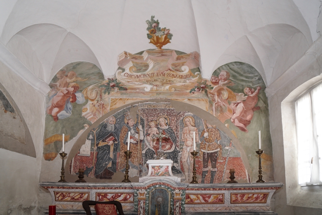 Sant'Antonio, San Fabiano, Madonna con Bambino, San Sebastiano e San Defendente