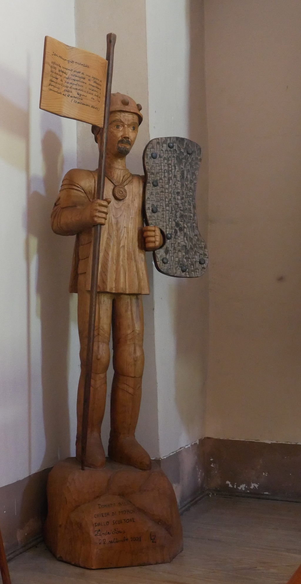Statua lignea San Murizio