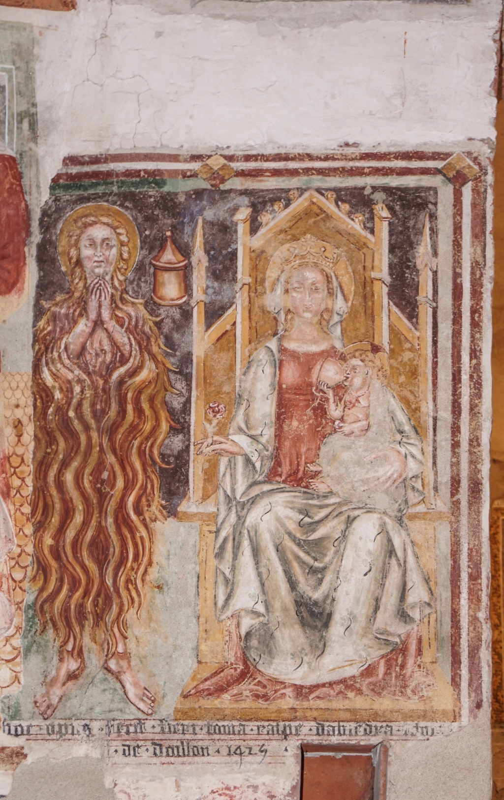 Madonna del Latte e Maria Maddalena
