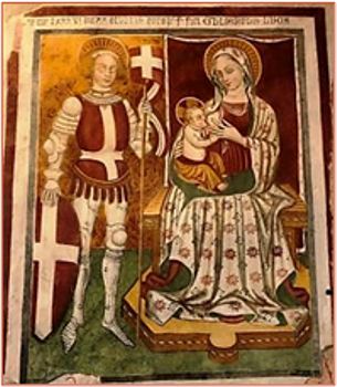 Madonna del latte - Cappella di San Maurizio - Roccaforte Mondovì (CN)