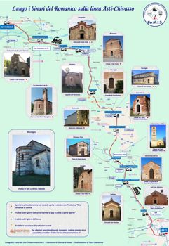 Lungo i binari del romanico sulla linea Asti-Chivasso