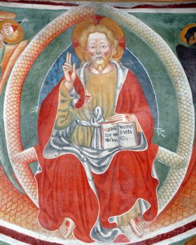 Pantocratore - Farigliano – Cappella di San Nicola da Bari