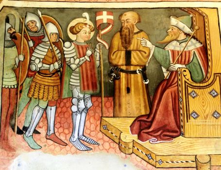 Gli splendidi affreschi della Cappella di San Maurizio a Castelnuovo di Ceva