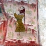 Avigliana-Chiesa di San Pietro-Presbiterio, lato destro, San Giorgio, il committente --Presbiterio, lato destro, San Giorgio, il committente