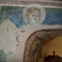 Avigliana-Chiesa di San Pietro-Presbiterio parete destra, particolare --Presbiterio parete destra, particolare