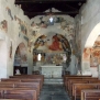 Avigliana-Chiesa di San Pietro-Navata centrale, interno verso abside --Navata centrale, interno verso abside
