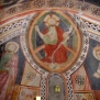 Avigliana-Chiesa di San Pietro-Abside navata minore, Cristo in mandorla --Abside navata minore, Cristo in mandorla
