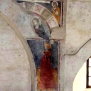 Avigliana-Chiesa di San Pietro-Navata minore, parete Sud, particolare --Navata minore, parete Sud, particolare