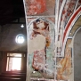 Avigliana-Chiesa di San Pietro-Cappella Maddalena, accesso dal presbiterio, sottarco (lato Ovest), San Bartolomeo --Cappella Maddalena, accesso dal presbiterio, sottarco (lato Ovest), San Bartolomeo