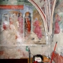 Avigliana-Chiesa di San Pietro-Cappella Maddalena, parete Ovest, particolare --Cappella Maddalena, parete Ovest, particolare