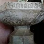 --Battistero Bricherasio, sul catino, MCCCCIX BD, C A , giustizia