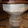 --Fonte battesimale particolare IN DEUM