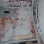 --Affresco alla base interna del campanile
