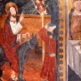 --Cappella Botoneri volta lato Sud - Cristo in Gerusalemme e Zaccheo sul sicomoro