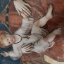 Lusernetta-Cappella di San Bernardino-Madonna della Misericordia Dettaglio --Madonna della Misericordia Dettaglio