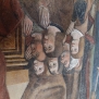 Lusernetta-Cappella di San Bernardino-Madonna della Misericordia Dettaglio --Madonna della Misericordia Dettaglio