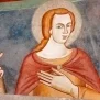 --Volti dei santi, santa, dettaglio
