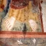 --Teoria dei santi, dettaglio con didascalia PAU(lus)