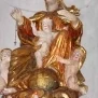 --Seconda campata lato Nord, Madonna in trono