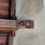 Saint-Pierre - Sarriod de la Tour-Cappella Castrense Sarriod de la Tour-Mensola in legno con figura simbolica scolpita --Mensola in legno con figura simbolica scolpita