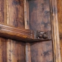 Saint-Pierre - Sarriod de la Tour-Cappella Castrense Sarriod de la Tour-Mensola in legno con figura simbolica scolpita --Mensola in legno con figura simbolica scolpita