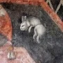 --Madonna del latte dettaglio dei conigli