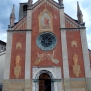 Sampeyre-Santi Pietro e Paolo-Facciata --Facciata