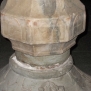 Sampeyre-Santi Pietro e Paolo-Battistero, piede, dettaglio --Battistero, piede, dettaglio
