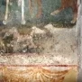 --Parete destra, leggenda tre vivi e tre morti, i cavalieri, particolare