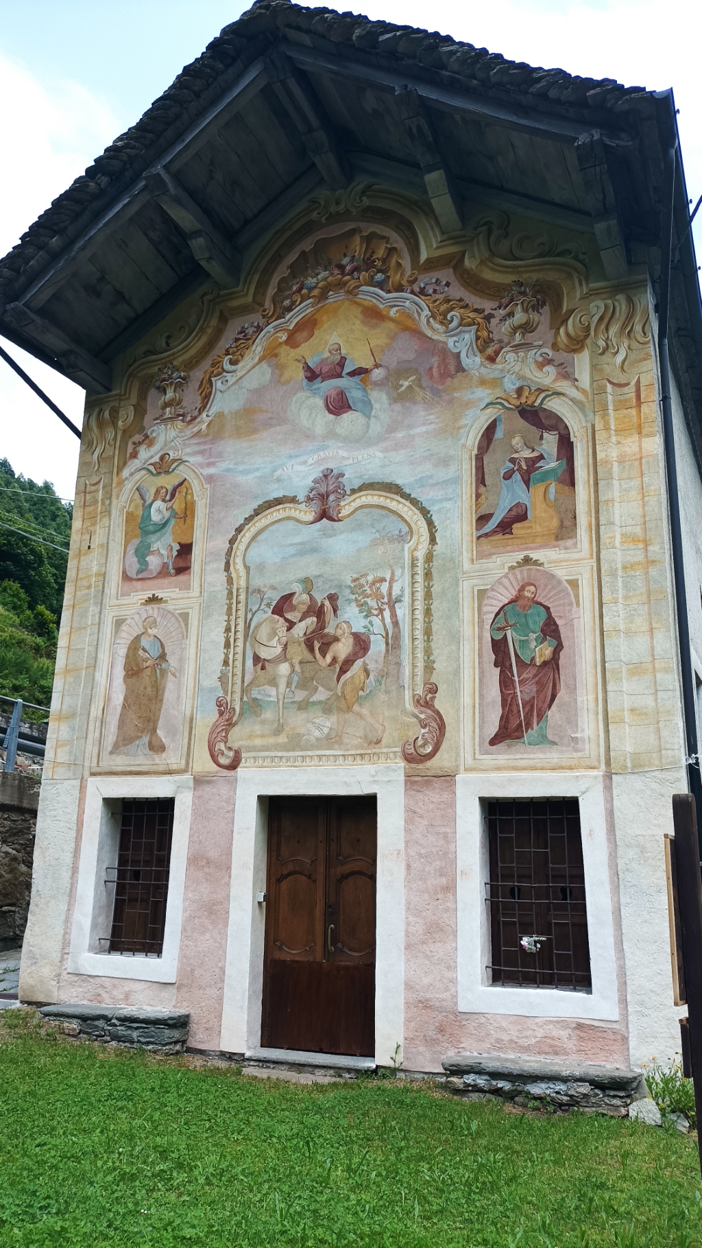 Oratorio di San Martino - Boccioleto  Frazione Piaggiogna