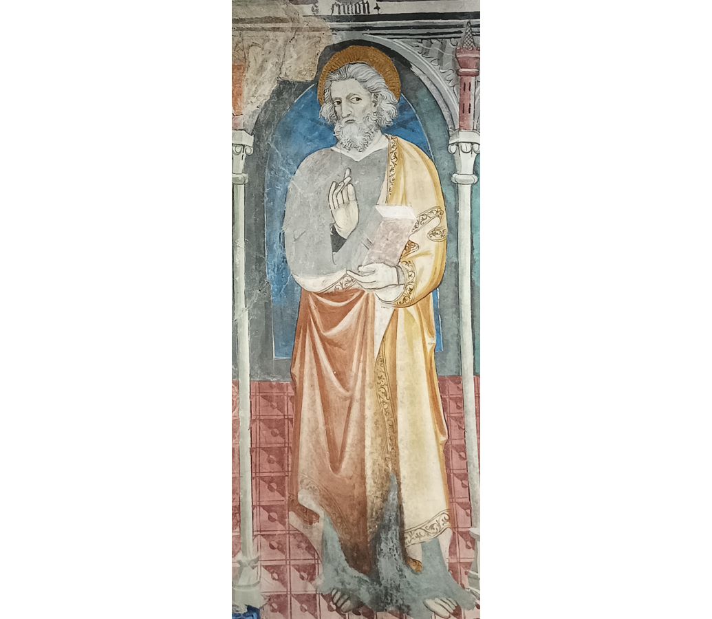 Simone apostolo - Lusernetta (TO) - San Bernardino