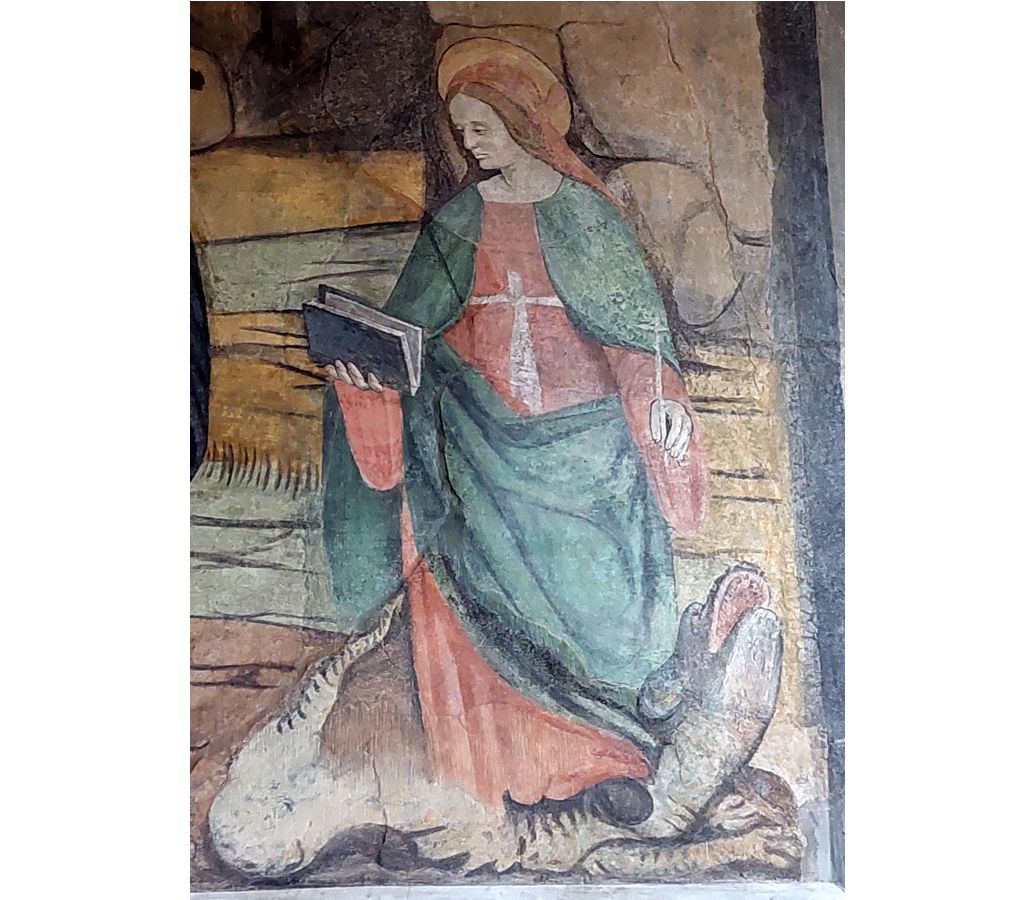 Margherita di Antiochia - Saluzzo (CN) - San Giovanni - Refettorio