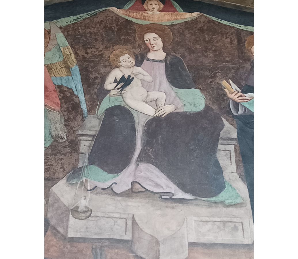 Madonna col Bambino - Aosta - Collegiata di Sant'Orso