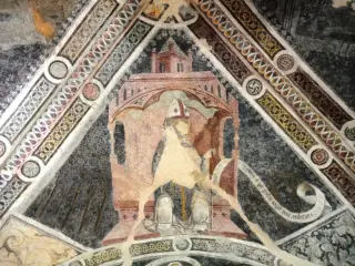 Dottori della Chiesa - Cappella di San Pietro a MacraFrazione Camoglieres