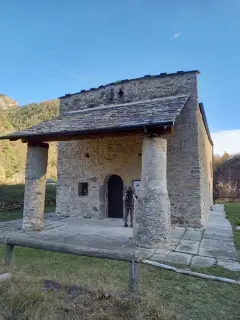 Vista - Cappella o Chiesa di San Salvatore a Macra