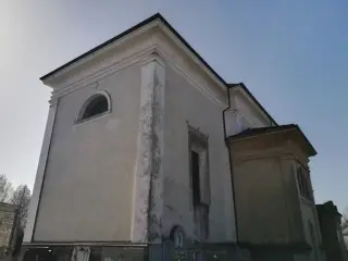 Retro - Chiesa Cimiteriale della Madonna di Campagna a Maggiora