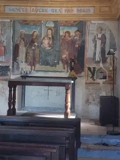 Madonna col Bambino e santi - Cappella di San Rocco a Magliano AlpiFrazione Soprano