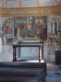 Madonna col Bambino e santi - Cappella di San Rocco a Magliano AlpiFrazione Soprano
