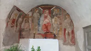 Affreschi - Cappella del Giset o Vietti a Guardabosone