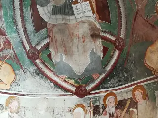 Cristo Pantocratore Evangelisti e Apostoli - Cella di Santa Maria a BrionaFrazione Proh