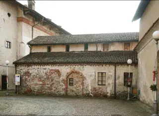 Fianco destro - Resti Chiesa Monastica di Santi Fabiano e Sebastiano a Fontaneto d'Agogna