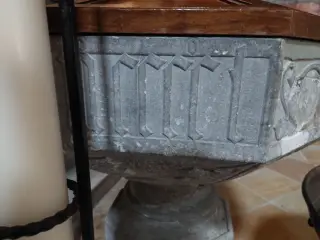 Fonte battesimale - Parrocchiale di Santa Maria degli Angeli a Manta