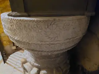 Fonte battesimale - Parrocchiale di Sant'Andrea a Martiniana Po