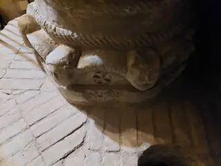 Fonte battesimale - Parrocchiale di Sant'Andrea a Martiniana Po