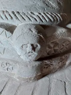 Fonte battesimale - Parrocchiale di Sant'Andrea a Martiniana Po