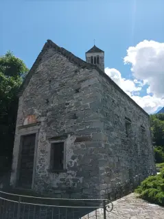 Facciata - Chiesa di Sant'Abbondio a Masera