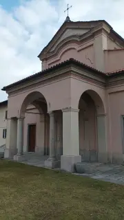 Facciata - Parrocchiale di Santa Maria della Purificazione a Massino Visconti