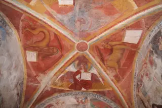 Tetramorfo - Chiesa della Madonna di Loreto a Massino Visconti