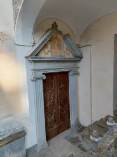 Portale oratorio - Oratorio di San Pietro Martire a Melazzo