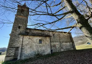 Fianco sinistro - Chiesa di San Secondo a MelazzoFrazione Arzello